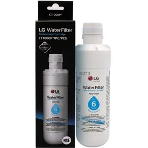 LG LT1000P Refrigerator Water Filter (6 Month/ 200 Gallon Capacity) Replacement.